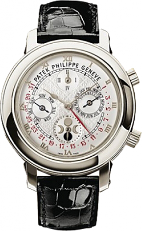 Review Patek Philippe 5002P grand complications Sky Moon Tourbillon Replica watch - Click Image to Close